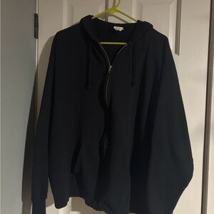 Gildan Classic Black Zip-Up Hoodie